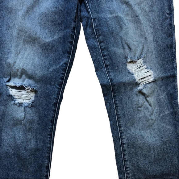 J Brand Alana Fix Up Destruct Size 27 Ankle Medium Blue - Picture 6 of 15